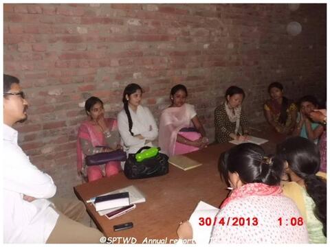 Women Self- Help Group meeting